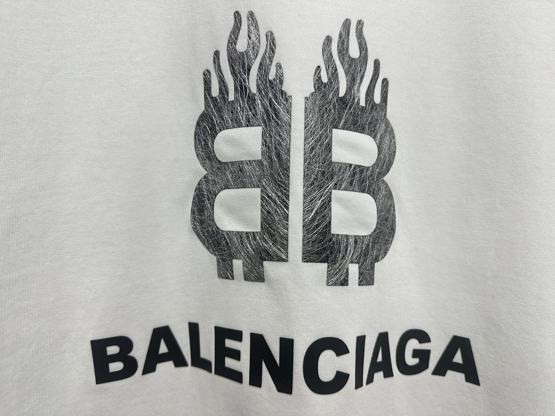 【BALENCIAGA 】 T 280 Same Style ：White Black Size：s-XL